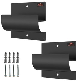 Lusheer Ladder Hooks for Garage Wall,Ladder Hanger for Garage Wall,Wall Mount Wheelbarrow Hanger, Patio Furniture, Chair & Ladder - Ladder Holder Wall Mount (2 Pack)
