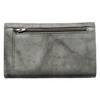 Women's purse from genuine leather Grey