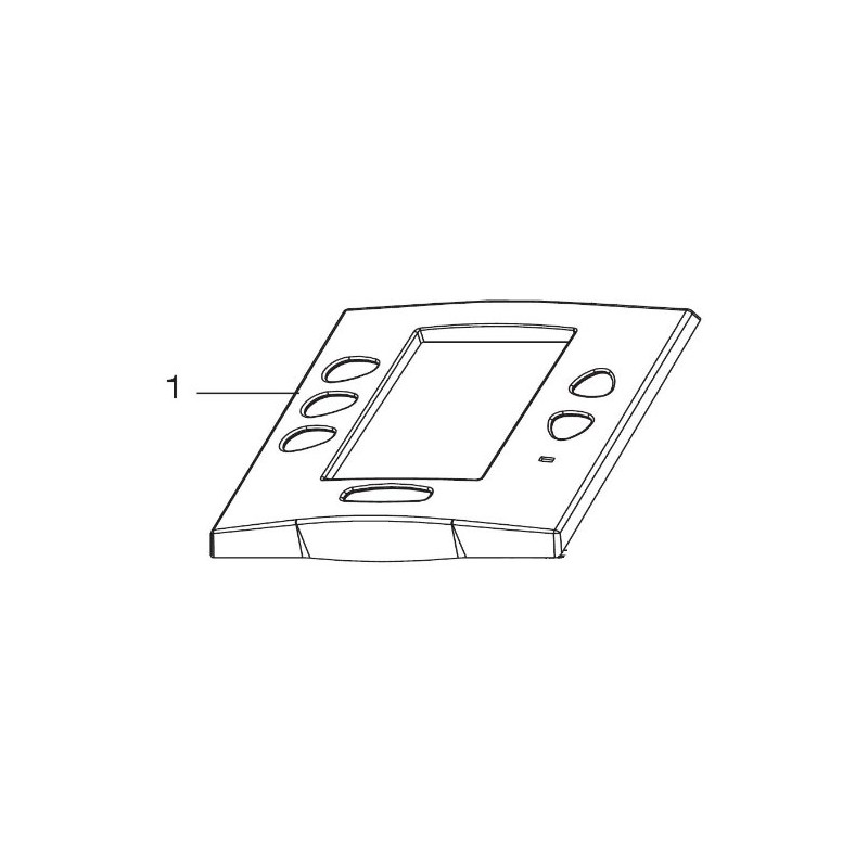 Zodiac R0550100 White Faceplate Replacement for Zodiac Jandy Aqualink RS