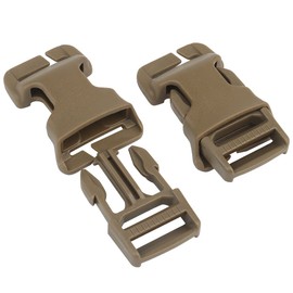 2pcs 2.5CM QASM Quick Attach Surface Mount Buckle Tactical Mil-spec MOLLE PALS Webbing Hunting Vest Modular Attachment Point