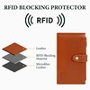 Travelambo Womens Walllet RFID Blocking Bifold Multi Card Case Wallet