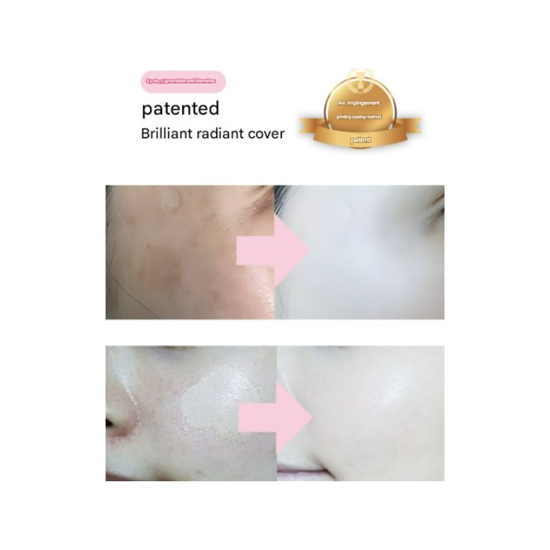 NAKEUP One Night Cover Cushion 14g, Color:02 Beige Nude