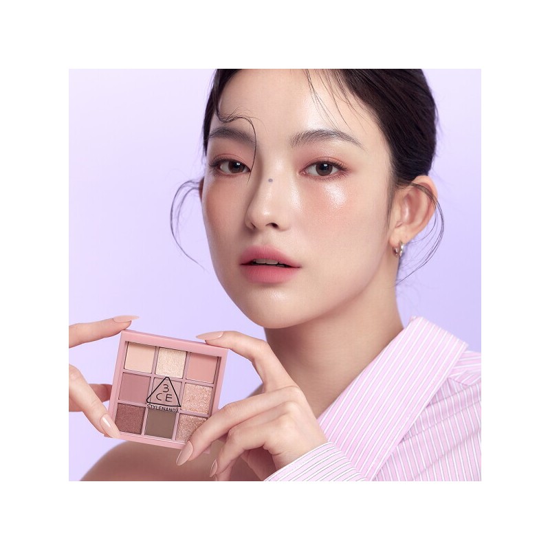 3CE 쓰리씨이 3CE멀티 아이 컬러 팔레트 (증)글로우 아이 포인트 브러쉬