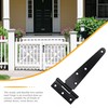 SUL Gate Hinges, Weather & Rust Proof Black Powder Coated
