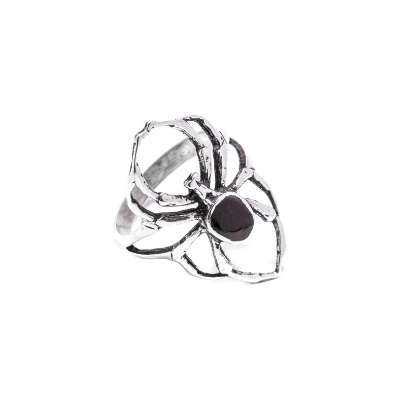 Windalf Gothic Women's Ring SPY 26 mm Silver Ring with