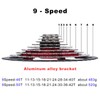 LANXUANR 9 Speed Mountain Bicycle Cassette Fit for MTB Bike,