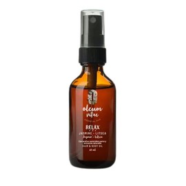 OLEUM VITAE Hair & Body Oil Jazmín-Litsea. Aceite para Cabello y Cuerpo con Aceite Esencial de Litsea. Hidratación Profunda. Con Aceites de Caléndula, Almendras Dulces y Vitamina E. 60ml