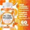NutraPep Prebiotic Probiotic & Postbiotic Gummies for Women Men &