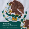 SYII Mexican Flag 12x18 Inch Outdoor, Embroidered Mexico MX Flags