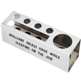 SOSREBEDR Funny Office for Women, Brilliant Ideas I Have While Sleeping on the Job, Humor Gift for Overworked Employees Coworkers Work-from-Home Professionals Office Pencil Holder for Desk SD289