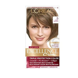 L'Oreal Excellence Creme, Light Brown [6] 1 Each