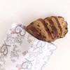 4MyEarth Reusable Cotton Bread Bag, Leaf