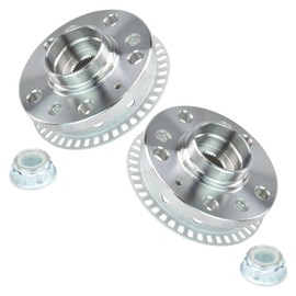 Front Wheel Hub Assembly Driver & Passenger Pair for 00-06 TT Quattro 98-10 VW Beetle 99 Golf 00-01 Golf 02-04 Golf 05 Golf 99 Jetta 00-03 Jetta 04 Jetta (Multiple) 05 Jetta (Multiple)