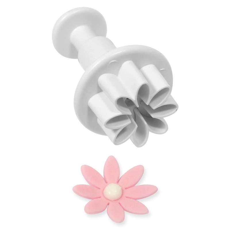 PME Daisy Marguerite Plunger Cutter, Medium Size, White
