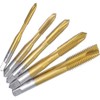 Wolfride Spiral Drill Tap Set, Drilling and Threading, 5-piece Set,