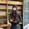 3PCS Rose Flower Hair Claw for Women Girls, Elegant Boho