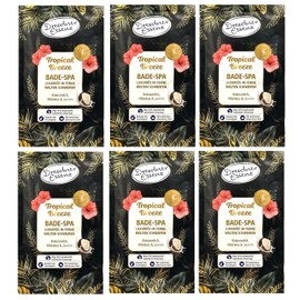 6er Pack Dresdner Essenz Bade-Spa Tropical Breeze 6 x 60g