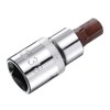 sourcing map 3/8" Hex Bit Socket 1/2" Square Drive SAE