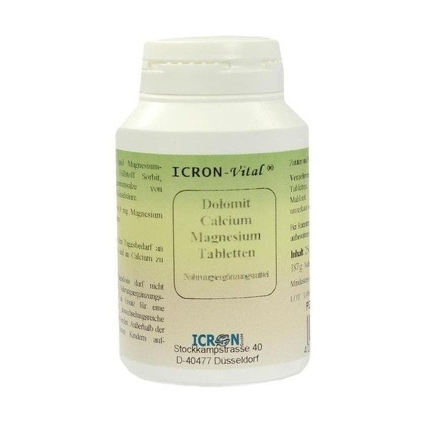 Icron Vital Dolomit Calcium Magnesium Tablets 250 tab