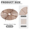 Modixun 2Pack Plant Pot Grid, Cuttable Flower Pot Soil Cover