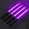 4 Pack Purple Traffic Wand, 21 Inch Traffic Control Wand