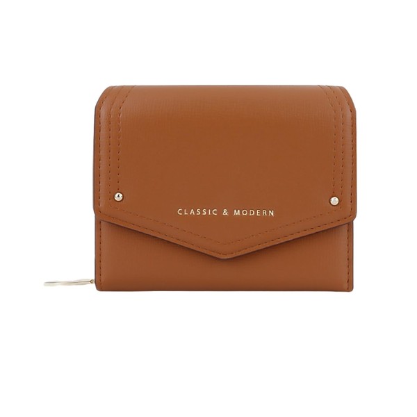 MARIYU Women's Trifold Wallet, Mini Wallet, Folding Coin Purse, Simple,