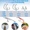 264pcs Fishing Accessories Kit, Fishing Bobbers Hooks Assortment, Terminal Tackle