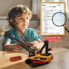 NOVAFUSION Construction Crane Toys for Boys,Crawler Cranes Truck Toy with