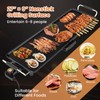 CHEFJOY 27” Large Electric Griddle, Teppanyaki Grill w/Nonstick Surface, 4