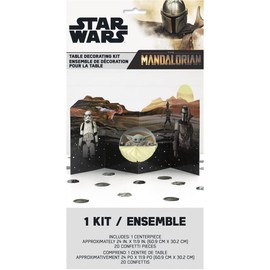 Unique Industries The Mandalorian The Child Baby Yoda Party Table Decoration Kit (78341)