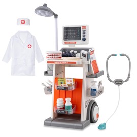 STEM Doctor Playset for Kids - Interactive Doctor Kit for Kids with Realistic LED Lights & Sounds, Role Play Kit to Diagnose & Heal, Educational Gift for Ages 3-5