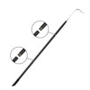G.a HOMEFAVOR Pizza Oven Ash Rake, Stainless Steel Charcoal Rake