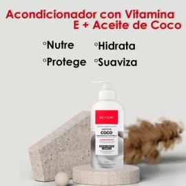 Revlon Acondicionador Revlon Aceite D Coco & Vitaminae 700ml (4pzs)