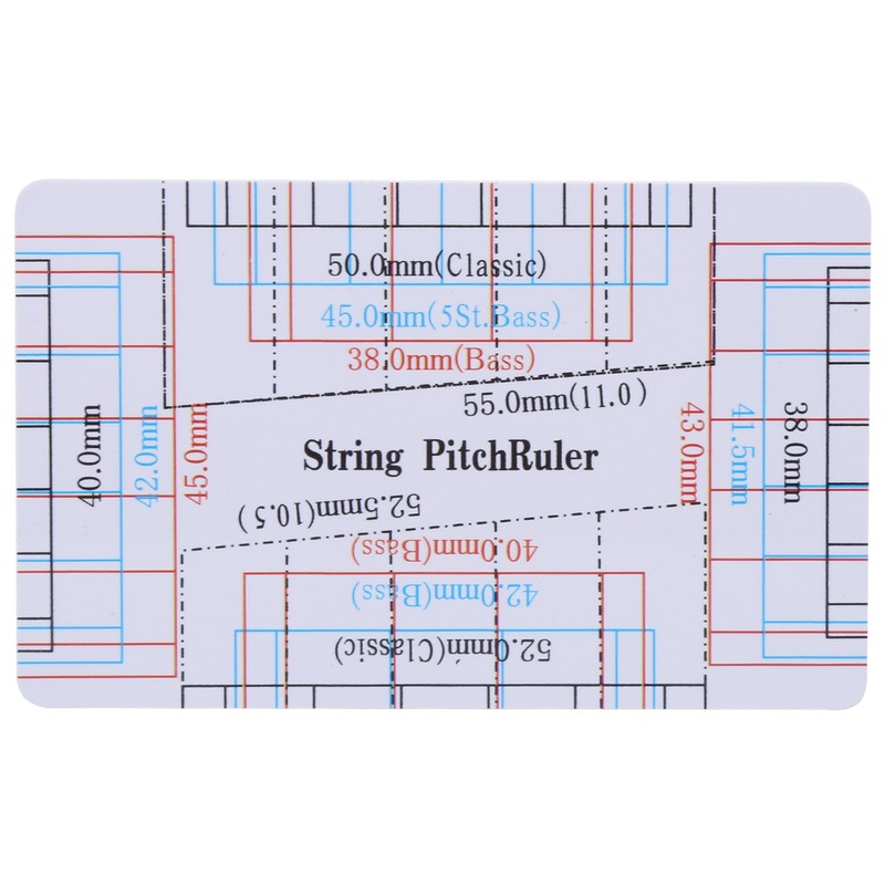 Guitar Neck Straight Edge Ruler String Action Ruler Guitar Fret