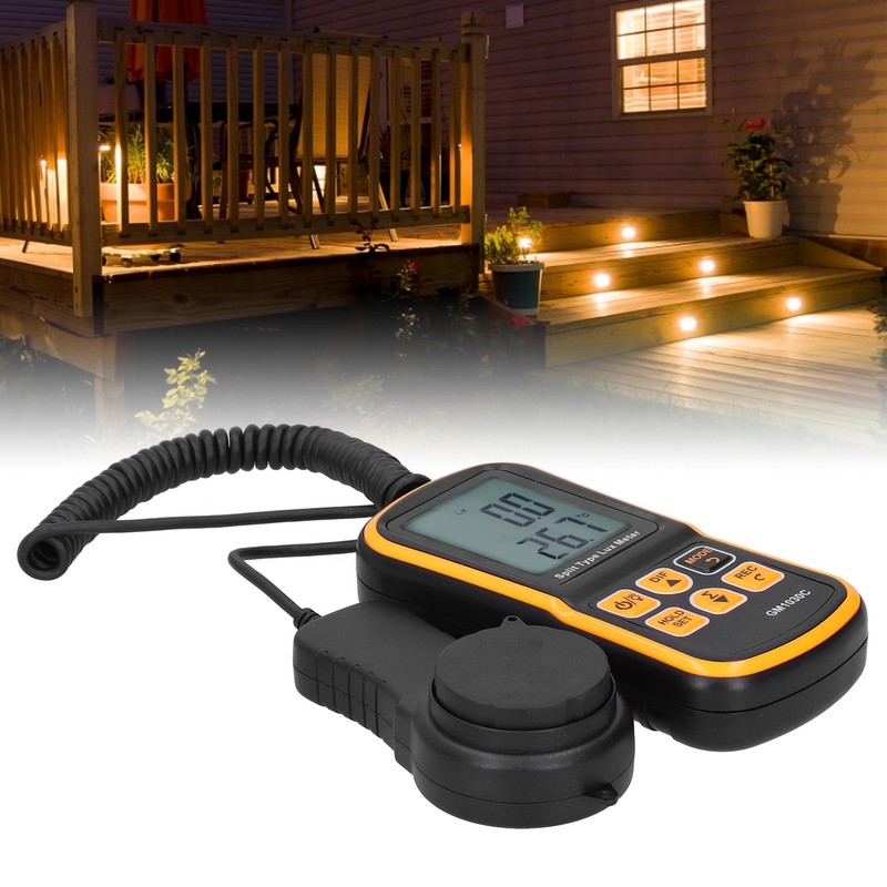 GM1030C 0~200,000 Lx Digital Light Meter High Accuracy AutoRanging Portable