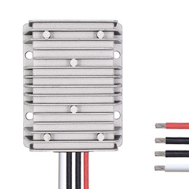 Valefod DC to DC High Efficiency Voltage Converter 36V / 48V to 12V 30A 360W Buck Converter DIY Power Supply Step-Down Transformer