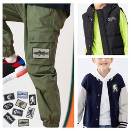 Trayosin Set of 10 Velcro Patch Fishing Patches Velcro for Backpacks Hook Embroidered Sticker Badge Velcro Straps