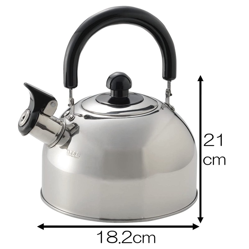 Kakusee Fuefuki Kettle, Tea Kettle, Full Water 0.6 gal (2.2
