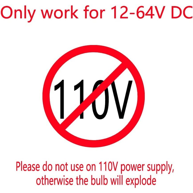 ANYPOWK 12V Low Voltage LED Light Bulbs - Warm White