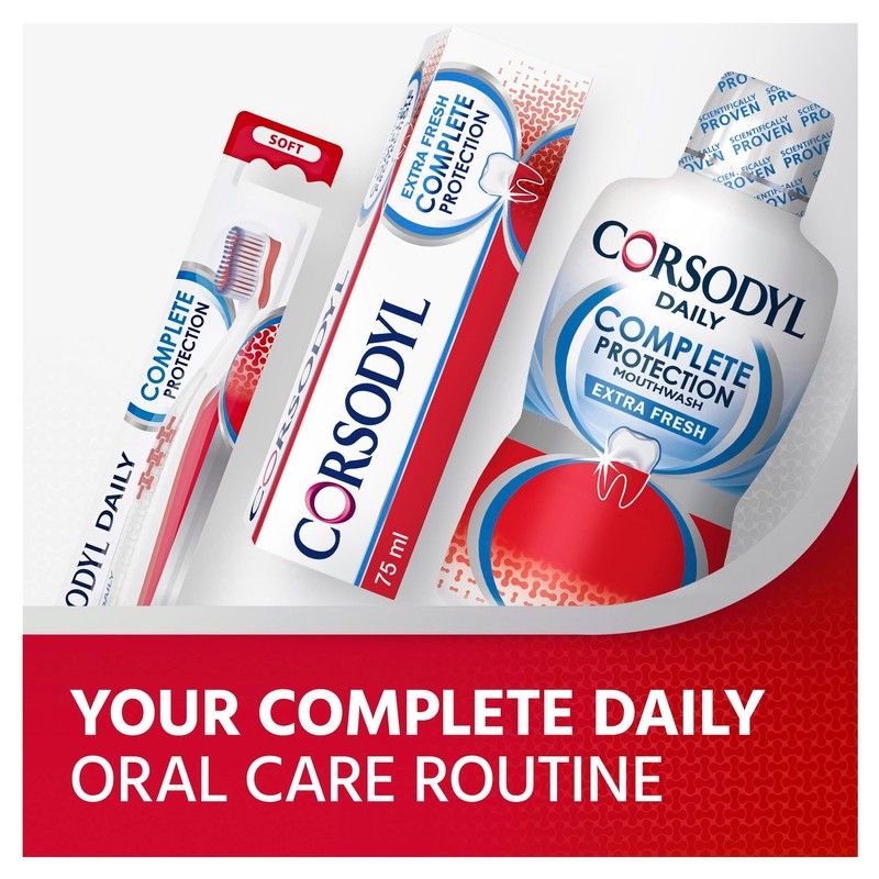 Corsodyl Complete Protection Extra Fresh Toothpaste 75ml