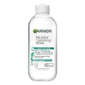 Agua Micelar Garnier Con Ácido Salicílico 400 Ml Para Pieles