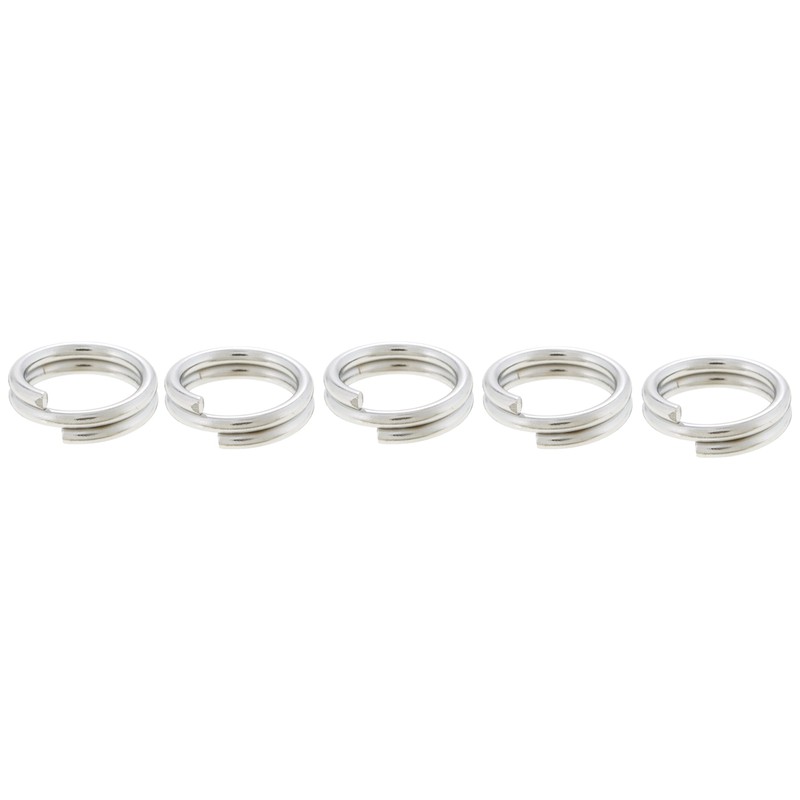 Himejiya Stainless Steel Double Ring Pack of 5 (Inner Diameter