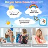 Secura 60-Minute Visual Timer, Silent Study Timer for Kids and