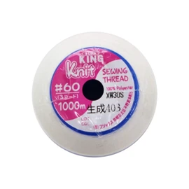 huzikkusu King Spun [nittoso-ingu For Sewing Thread] # 60 1000 m Col. Produce