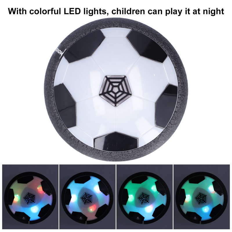 Kids Hover Soccer Ball Toys LED Light USB Rechargeable Air