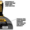DEWALT 8" Putty Knife | Stainless Steel w/Soft Grip Handle