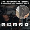 Nylon Universal Cable Tie Buckle, 50 Pcs Universal Heavy-Duty Self-Locking