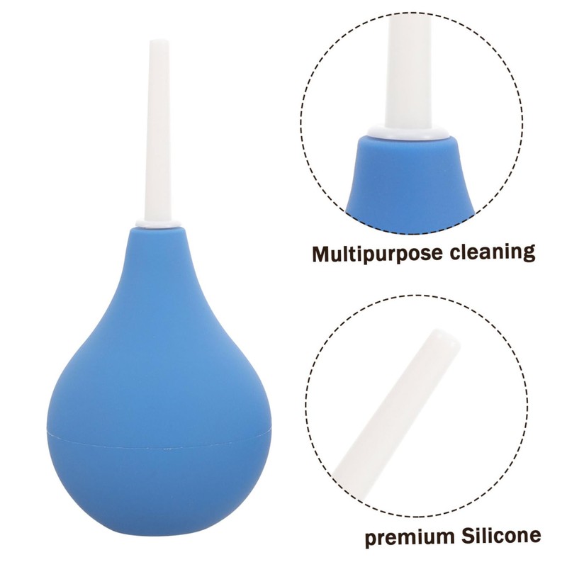 IWOWHERO 2pcs Ear Cleaning Bulb Kit Multi-functional Ear Washing Squeeze