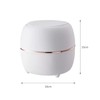 Plastic Trash can Creative Mini Desktop Trash can, with lid