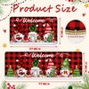 TREWAVE Christmas Kitchen Rugs Gnomes Door Mat Set of 2